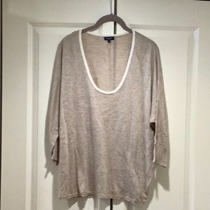 Splendid Large Beige Sweater